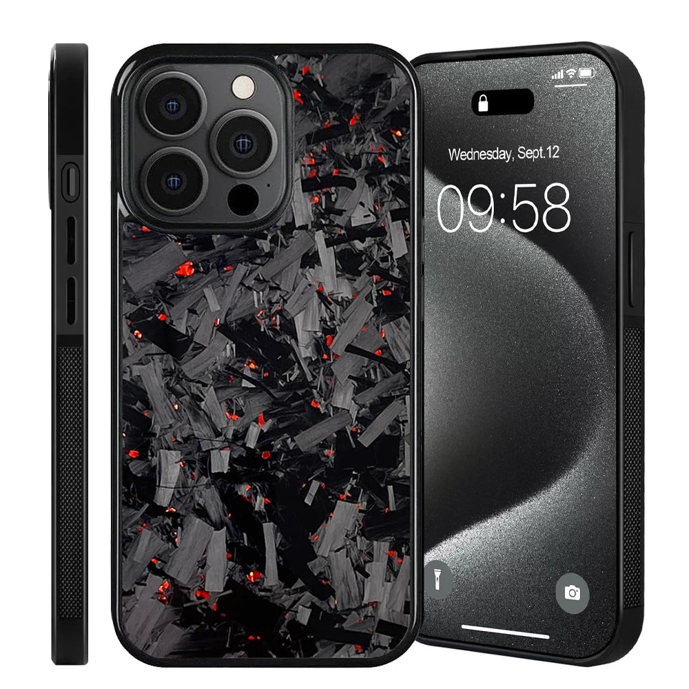 Carbon Fiber Forge iPhone Case
