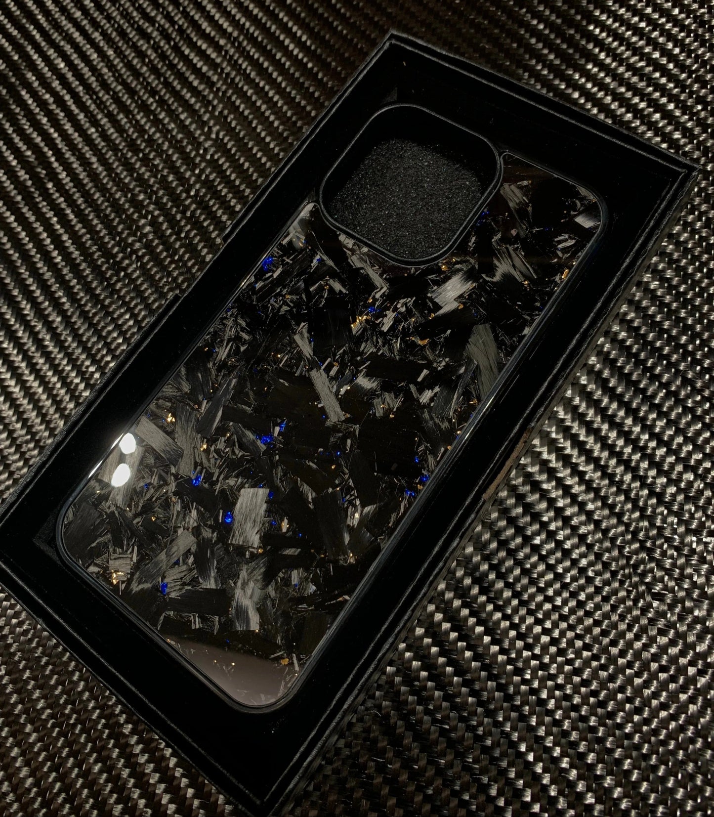 Carbon Fiber Forge iPhone Case