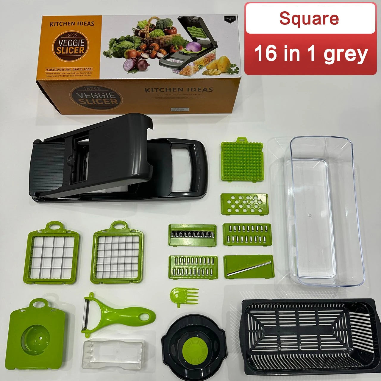 14/16-in-1 Multifunctional Vegetable Chopper