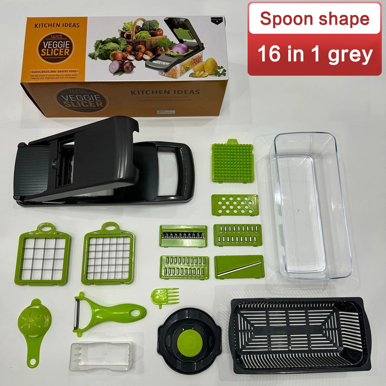 14/16-in-1 Multifunctional Vegetable Chopper