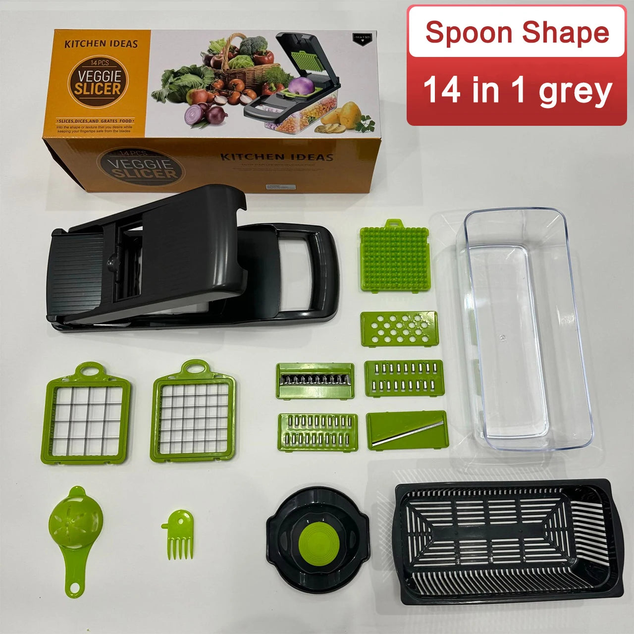 14/16-in-1 Multifunctional Vegetable Chopper