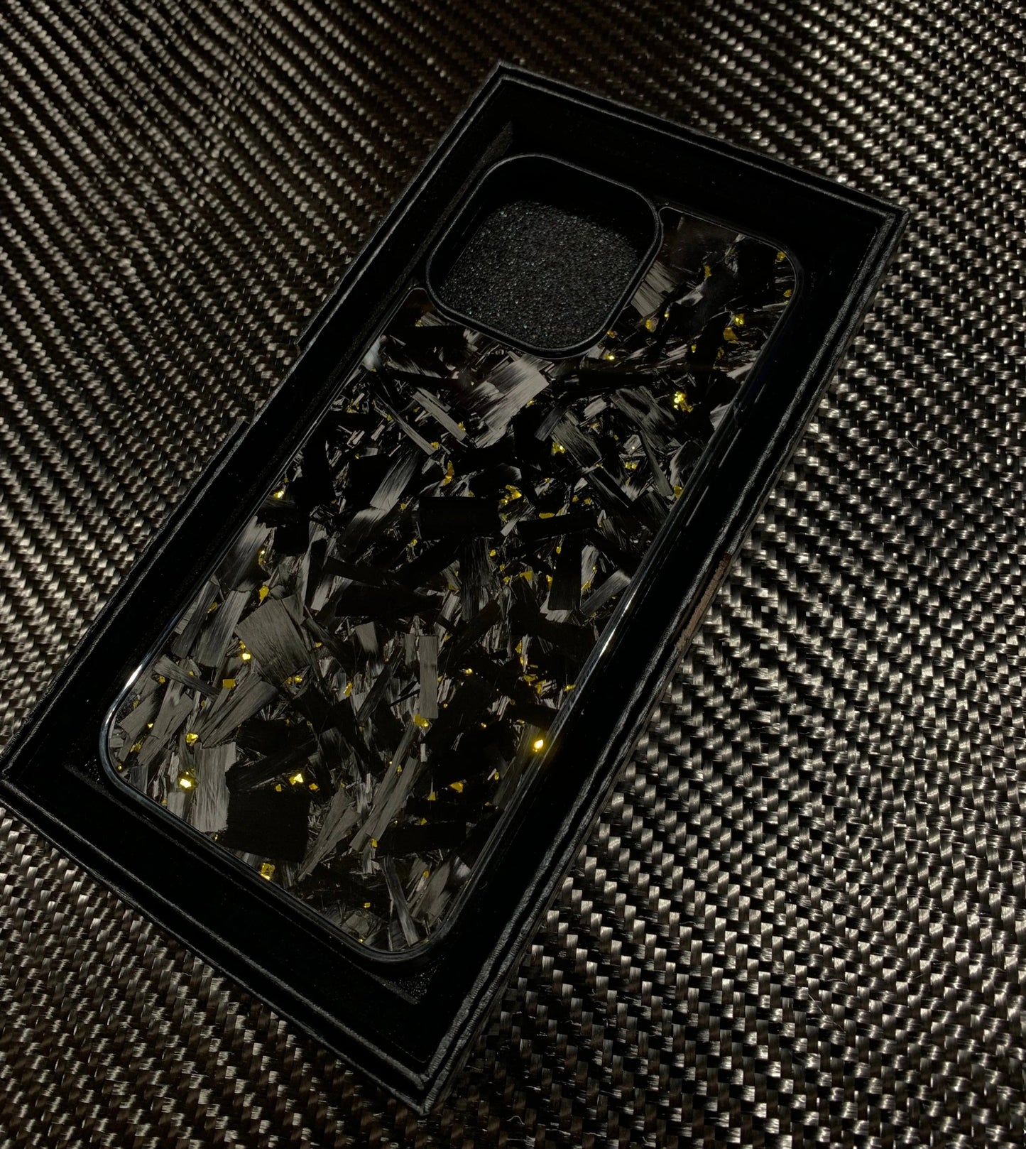Carbon Fiber Forge iPhone Case