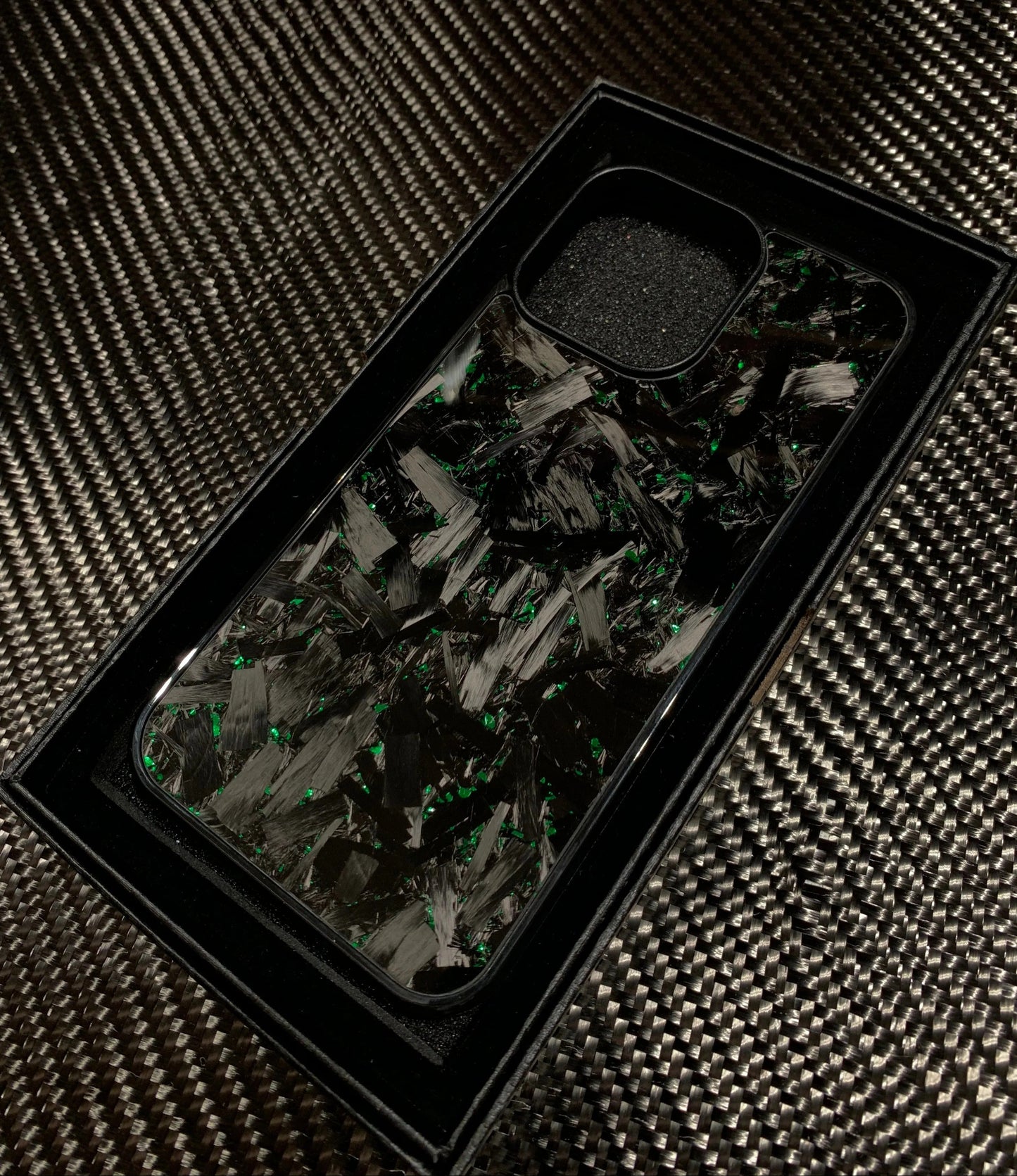 Carbon Fiber Forge iPhone Case